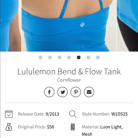 lululemon tank - Picture 1 of 3